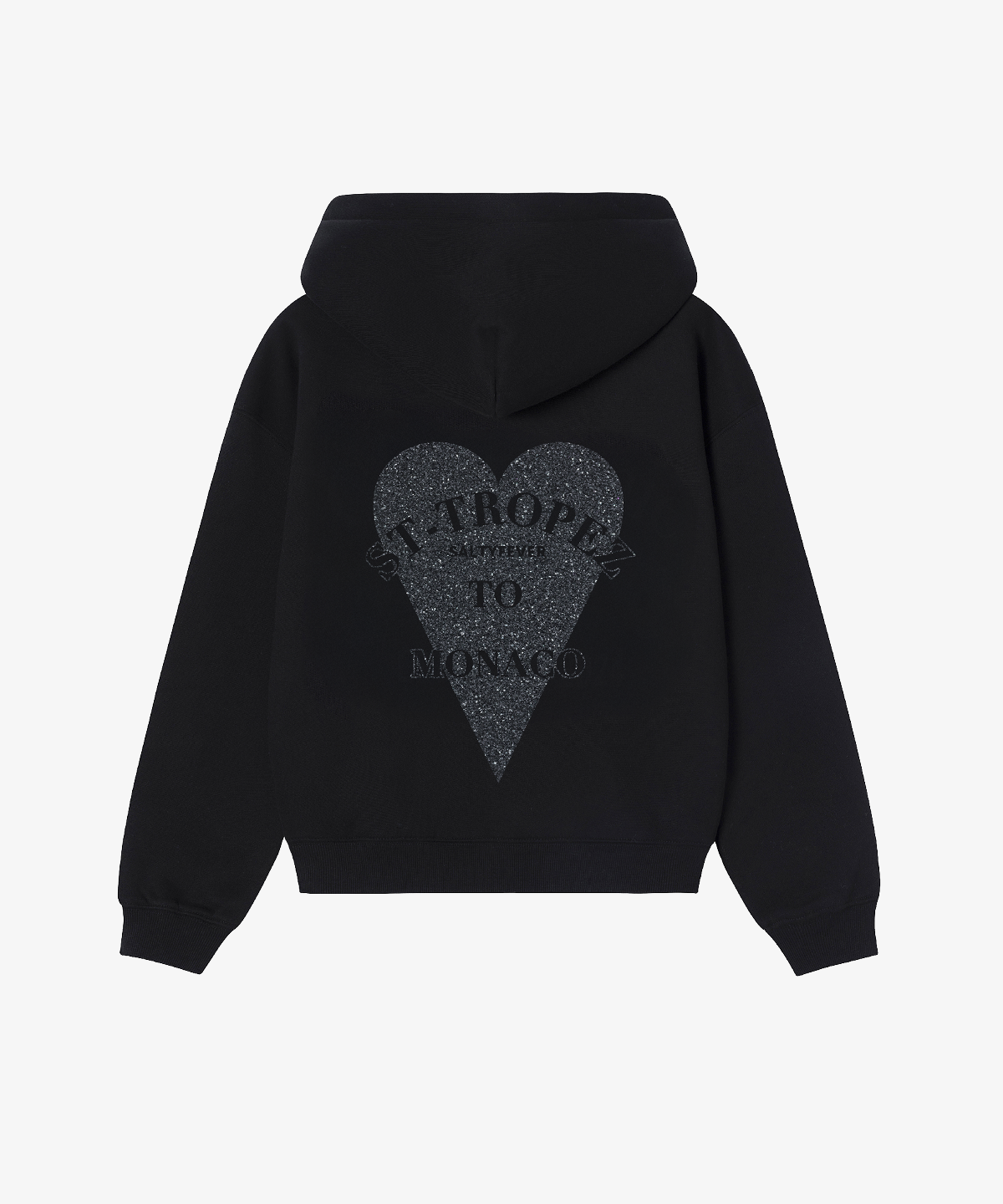 HOODIE GLITTER BLACK